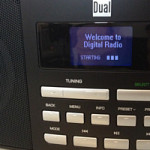 Display des Dual IR 5.1 Internetradios